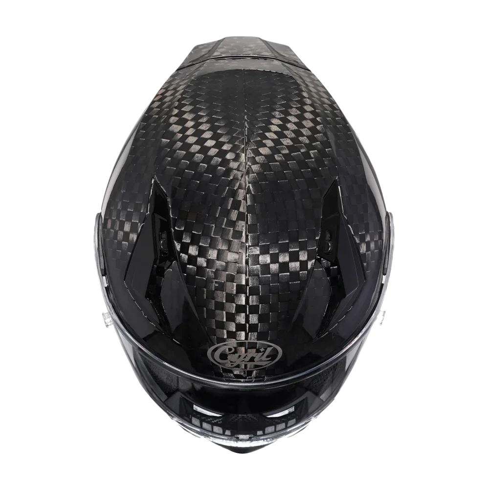 Unisex Lightweight Carbon Fibe - Carbon Fiber Lightweight Motorcycle Helmet 评论和价格