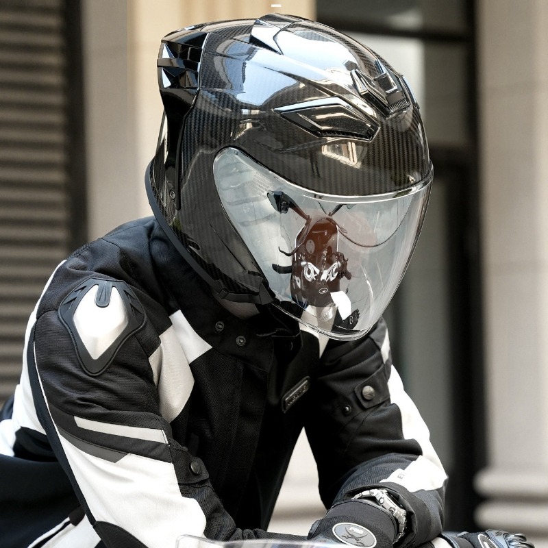 Carbon Fiber Motorcycles Helme - Carbon Fiber Lightweight Motorcycle Helmet 评论和价格