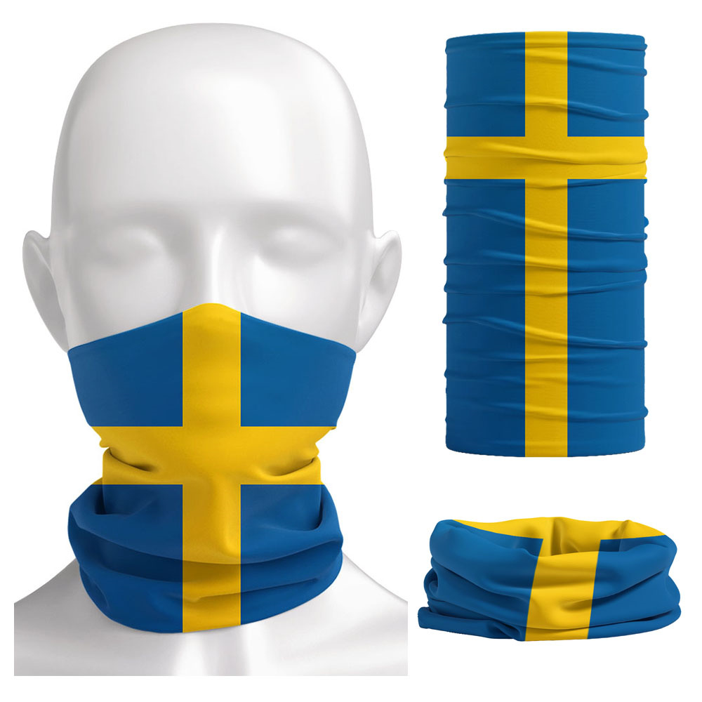 Sweden Flag Printed Bandana He - Riding Gear 评论和价格