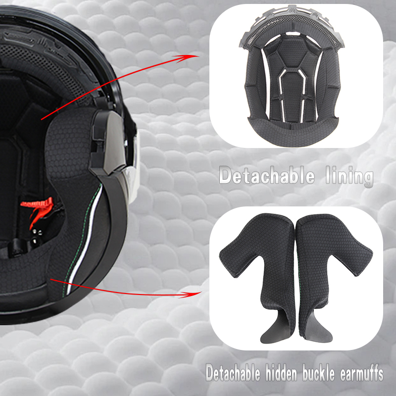 715 Motorcycle Dual Visor Flip - Dual Visor Motorcycle Racing Helmet 评论和价格