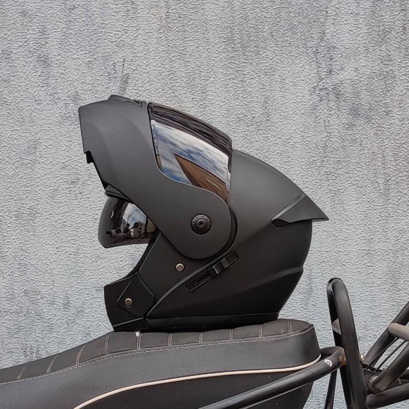 ORZ Latest DOT Approved Safety - Dual Visor Motorcycle Racing Helmet 评论和价格