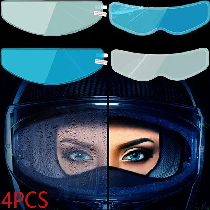 1-4Pcs Motorcycle Helmet Trans - Motorcycle Helmets 评论和价格