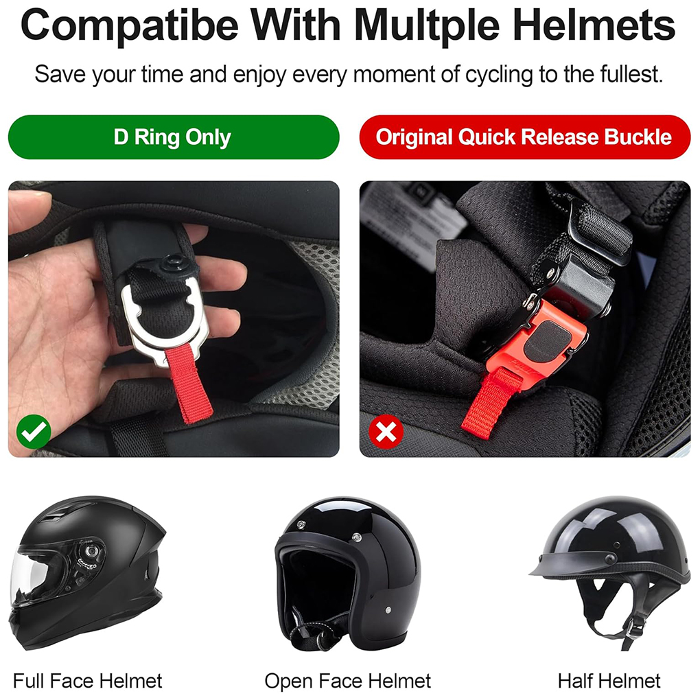 Light Weight Helmet Quick Rele - Quick Release Buckle Motorcycle Helmet 评论和价格
